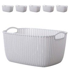 Minsung Company收納盒水盆收納籃 6入, 灰色