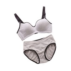 WBB 簡約素色哺乳內衣褲組 WBO524