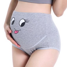 오다미 임산부 허리조절 캐릭터 면 팬티 2p