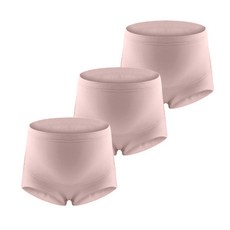 O'DAMI 孕婦透氣高腰棉質托腹內褲 3入
