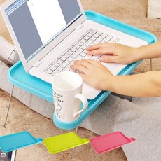 Sweet Joy床上迷你折疊式床桌, 02藍色