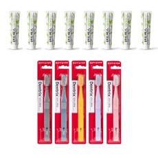 Dentrix Pharmaceutical Dentrix Herb Therapy 牙膏 130g x 8p + 牙齦牙刷 5 件套, 1套