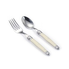 안드레 베르디엘 라귀올 디저트 1인세트, 커피스푼1p + 디저트포크1p, 아이보리