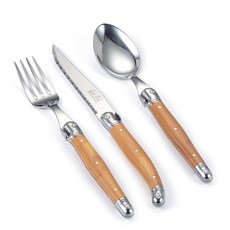 앙드레베르디에 안드레 베르디엘 라귀올 디너 1인세트, 스푼1p + 포크1p + 나이프1p, 마블브라운