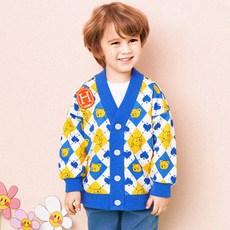 HEJMINI Kids Teddy Argyle 開衫