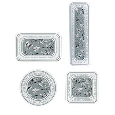 THE ZAKKA 圖案珪藻土浴室托盤4件組, 1套, D款