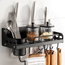 Tojo 多用途單水槽衣架 40cm, 黑色, 1個