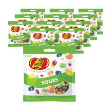 Jelly Belly 吉力貝 5種口味 酸味雷根糖, 70g, 12包