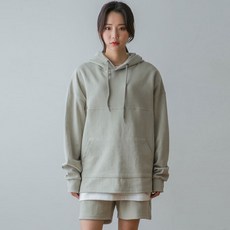 ALVINCLO 素色假兩件帽T AVH827