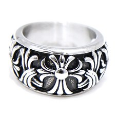 Indie Label 復古克羅十字雕花戒指