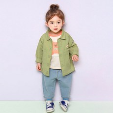 milk mile 孩童蔬果印花休閒夾克