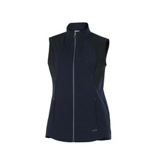 PRO WORLD CUP 女款拉鍊背心 Q222-6224-1 深海軍藍