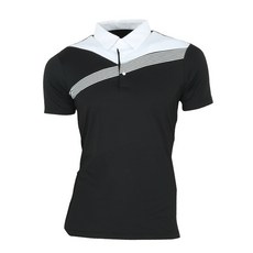 FERRA US 男士高爾夫涼感斜紋短袖翻領T恤 CTLU2063M2