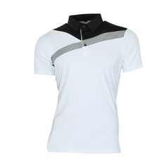 FERRA US 男士高爾夫涼感斜紋短袖翻領T恤 CTLU2063M2