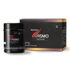 ASMO 髮際線修飾粉 15g 2入+梳子組, 1 黑色, 1組
