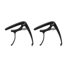 Medichit吉他調音夾電吉他叉形夾 黑色, 2個