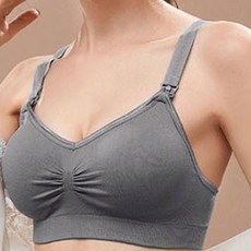 딥 심플 컬러 수유 브라