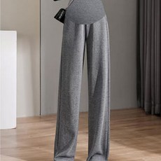 겟잇블루 여성용 와이드 하이웨이스트 캐주얼 임부용 팬츠