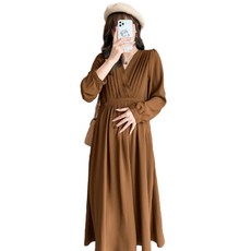 민성컴퍼니 임산부 복고풍 원피스