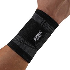 JINGBA SUPPORT Saenggaknarae 護腕 黑色, 2個