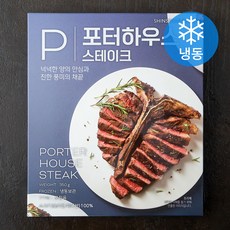 신세계푸드 포터하우스 스테이크 (냉동), 350g, 1개
