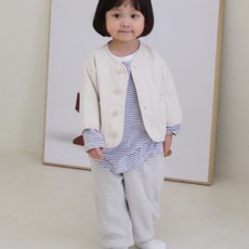 bebe nine 兒童基本款水洗外套