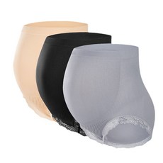 高腰孕婦無痕內褲 3入