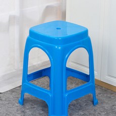 보조 간이 플라스틱 의자 2p, 블루