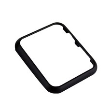 HARBING Apple Watch 錶圈 邊框 圓形保護殼 45mm, 黑色