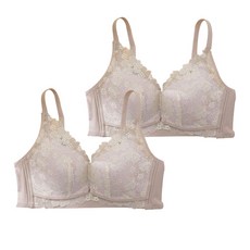 蕾絲哺乳內衣 2入