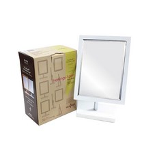 땅콩볼 회전 탁상거울, 화이트