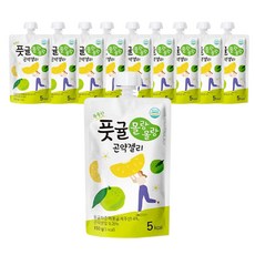 jejufarm 低卡蒟蒻果凍飲 濟州金桔口味, 150g, 10包