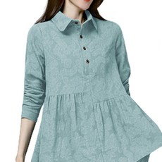 에스텔라 임산부 외출복 셔츠 투피스