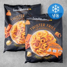 램웨스턴 트위스터 시즈닝 감자튀김 (냉동), 600g, 2개