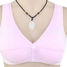 Odami 素色雙扣哺乳內衣 3入