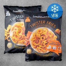 램웨스턴 트위스터 시즈닝 감자튀김 600g + 트위스터 감자튀김 600g (냉동), 1세트