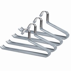 Allealle防滑褲子衣架, 03灰色, 20個