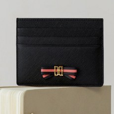 DAKS 絲帶皮革卡夾 DCHO2E9