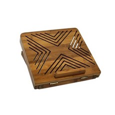 高度可調式筆記型電腦木製桌 D型, 單一顏色