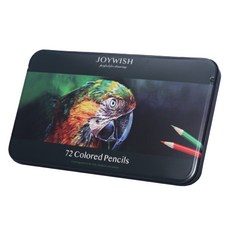 JOYWISH 專業彩色鉛筆+硬盒, 72 種顏色, 1個