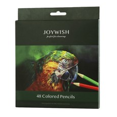 JOYWISH 專業彩筆+紙盒, 48 種顏色, 1個
