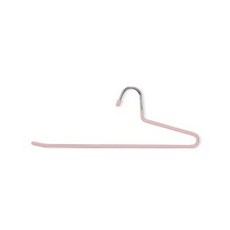 블루문 구김방지 코팅 슬림 바지걸이, 3개, PINK, 논슬립