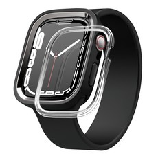 Elago 智能手錶雙殼, 黑色 + 金屬深灰色