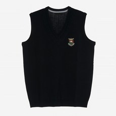 青少年麻花線校服背心