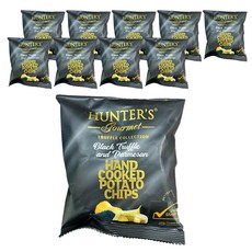 HUNTER'S Gourmet 手工洋芋片 黑松露帕瑪森起司口味, 25g, 10包