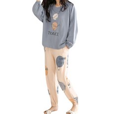 Damon孕婦棉質睡衣套裝