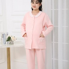 Minsung Company 孕婦素面睡衣上下套裝