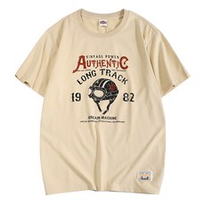 마켓A 1982 헬멧프린팅 반팔 티