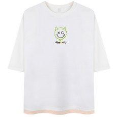 몬스앤빌 벌룬그린몬스 7부반팔티 VRV_0062