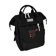 JH Company 網狀多功能後背包, 黑色